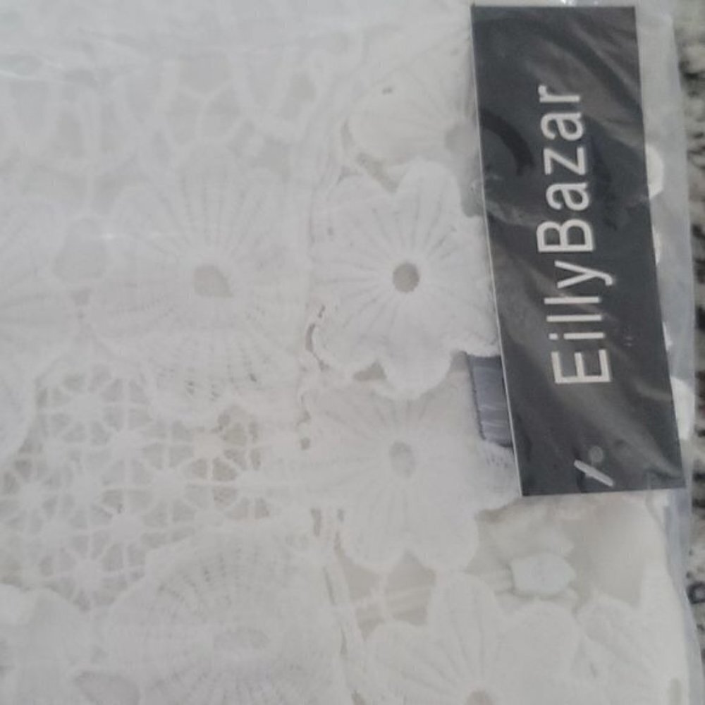ELEGANT LACE WHITE RUFFLE MINI DRESS - Picture 12 of 13